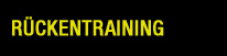 Rückentraining